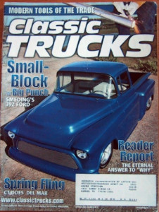 CLASSIC TRUCKS 2006 SEPT - SLICK '54 CHEVY PANEL